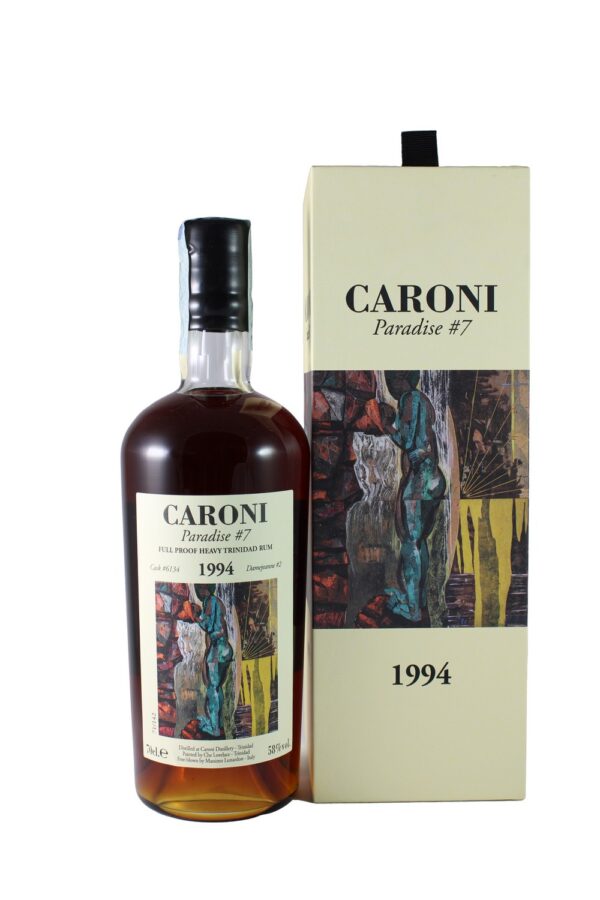 CARONI PARADISE #7 1994 CASK 6134 58% – 70cl”