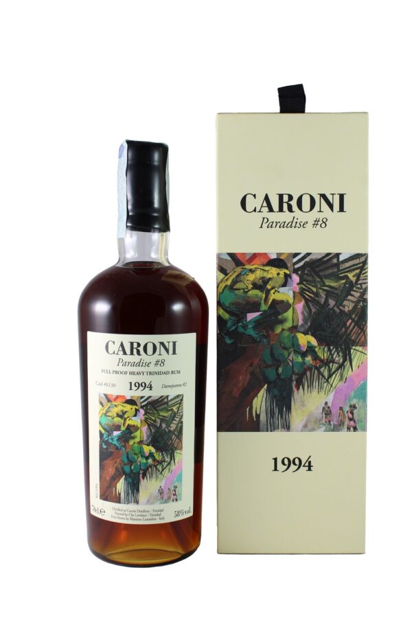 CARONI PARADISE #8 1994 CASK 6130 58% – 70cl”