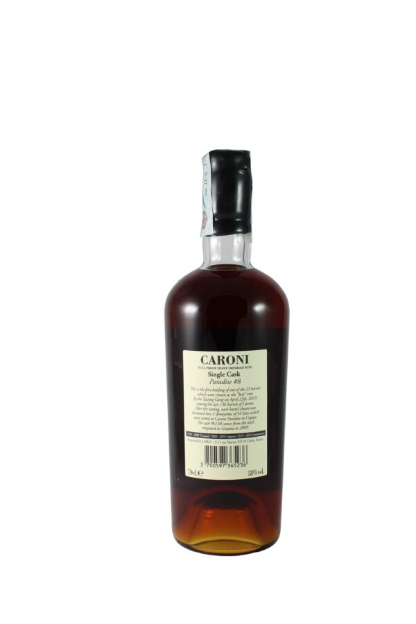 CARONI PARADISE #8 1994 CASK 6130 58% – 70cl” - Image 2