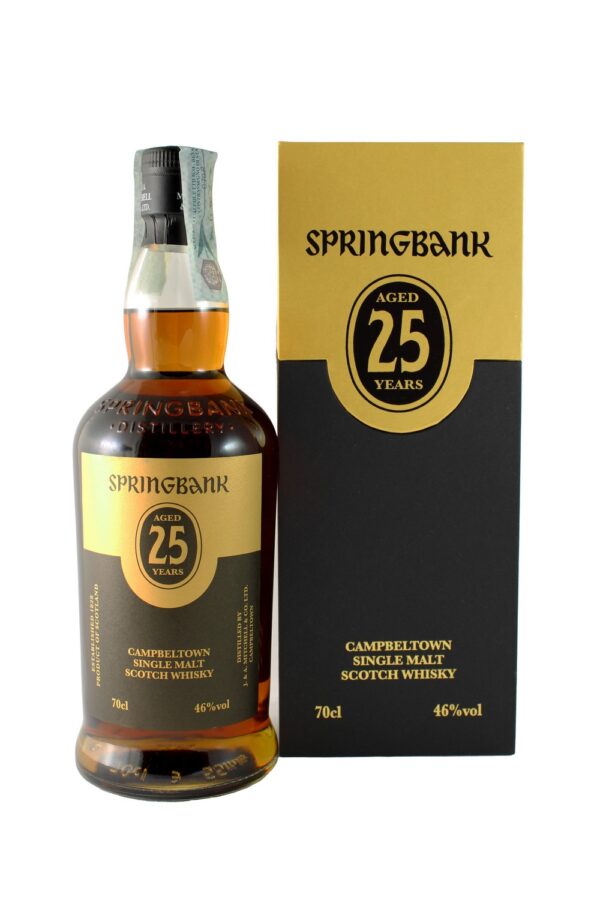 SPRINGBANK SINGLE MALT 25 YEAR EDITION 2024 70cl - 46%