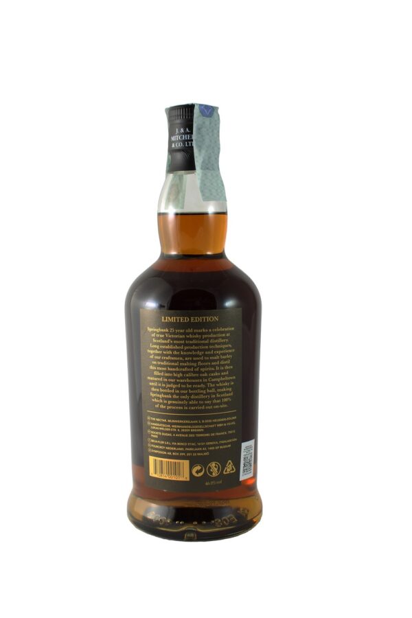 SPRINGBANK SINGLE MALT 25 YEAR EDITION 2024 70cl - 46% - Image 2