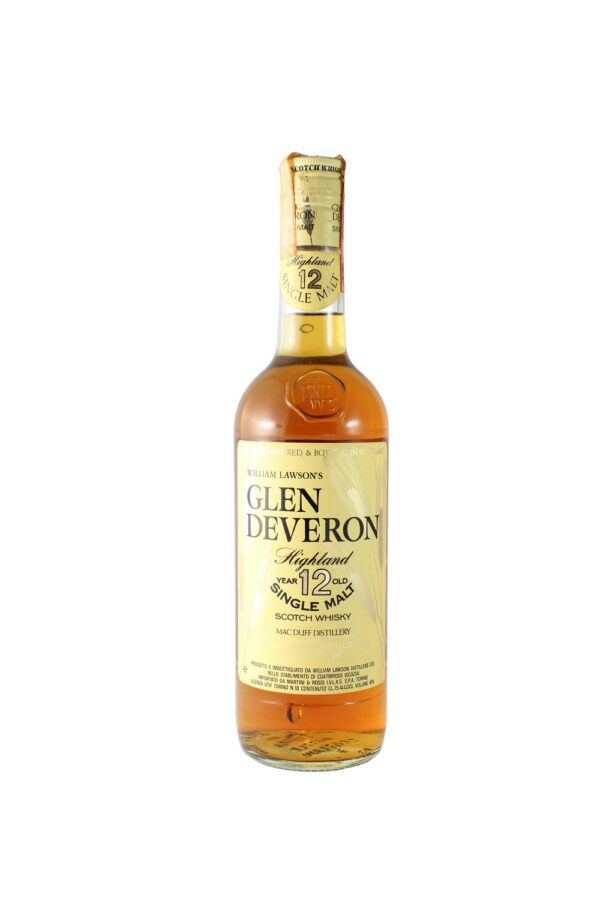 GLEN DEVERON 12 YEAR 1980S - 75CL - 40%