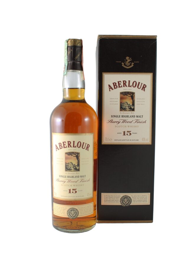 ABERLOUR 15 YEAR SHERRY WOOD FINISH 70CL - 40%