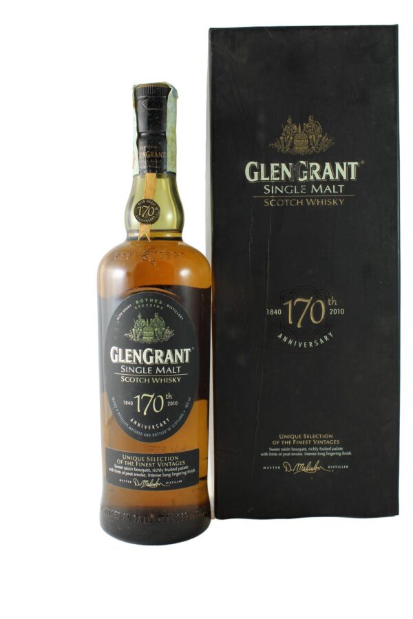 GLEN GRANT 170TH ANNIVERSARY YEAR 70cl 46%