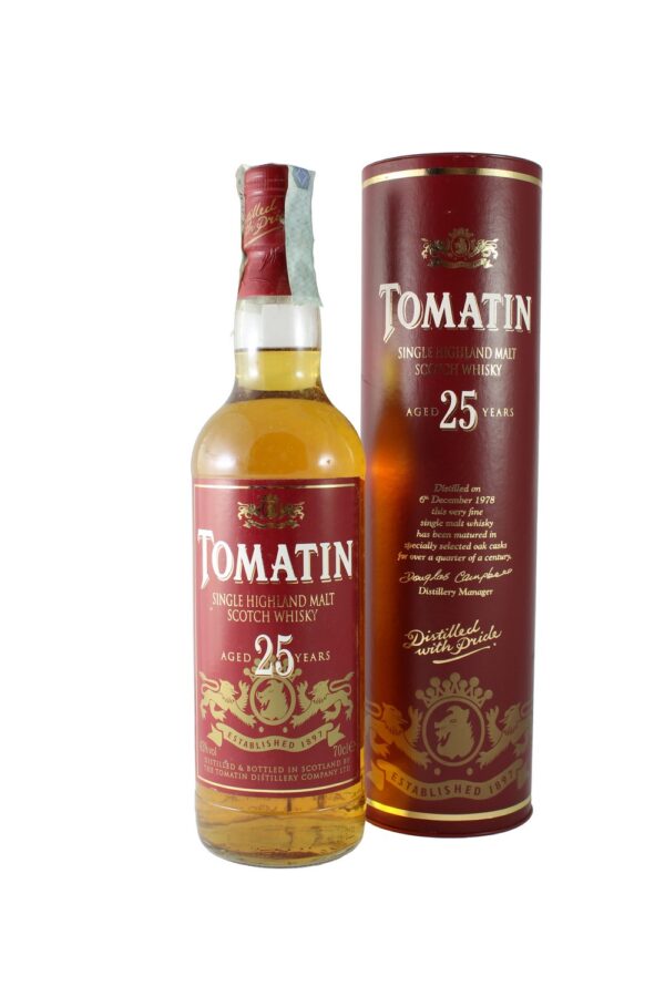 TOMATIN 25 YEAR 2000S 70CL - 43%