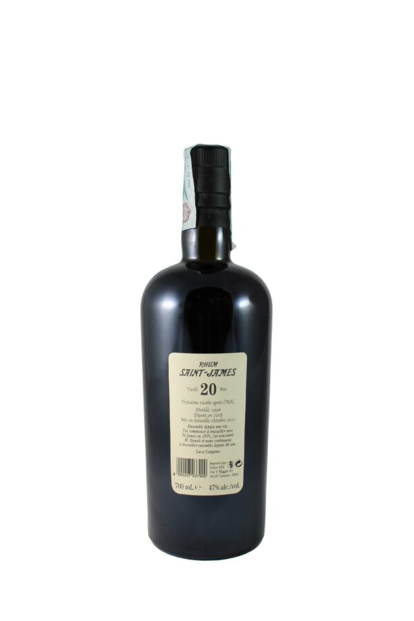 SAINT JAMES 1998 20 VELIER SELECTION 70CL - 47% - immagine 2