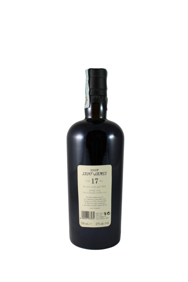 SAINT JAMES 2004 17 VELIER SELECTION 70CL - 47% – Image 2