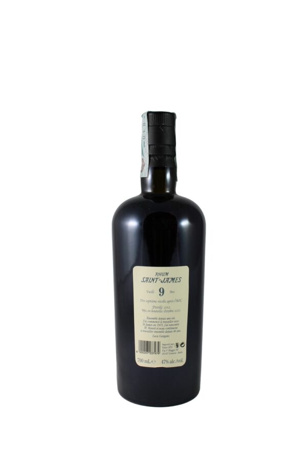 SAINT JAMES 2012 9 VELIER SELECTION 70CL - 47% - Image 2