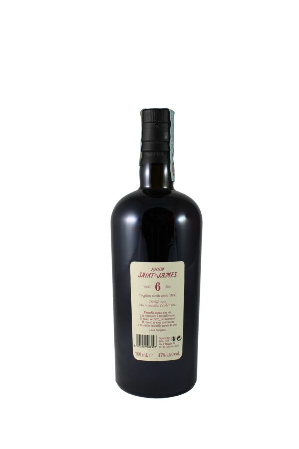 SAINT JAMES 2015 6 VELIER SELECTION 70CL - 47% – Image 2